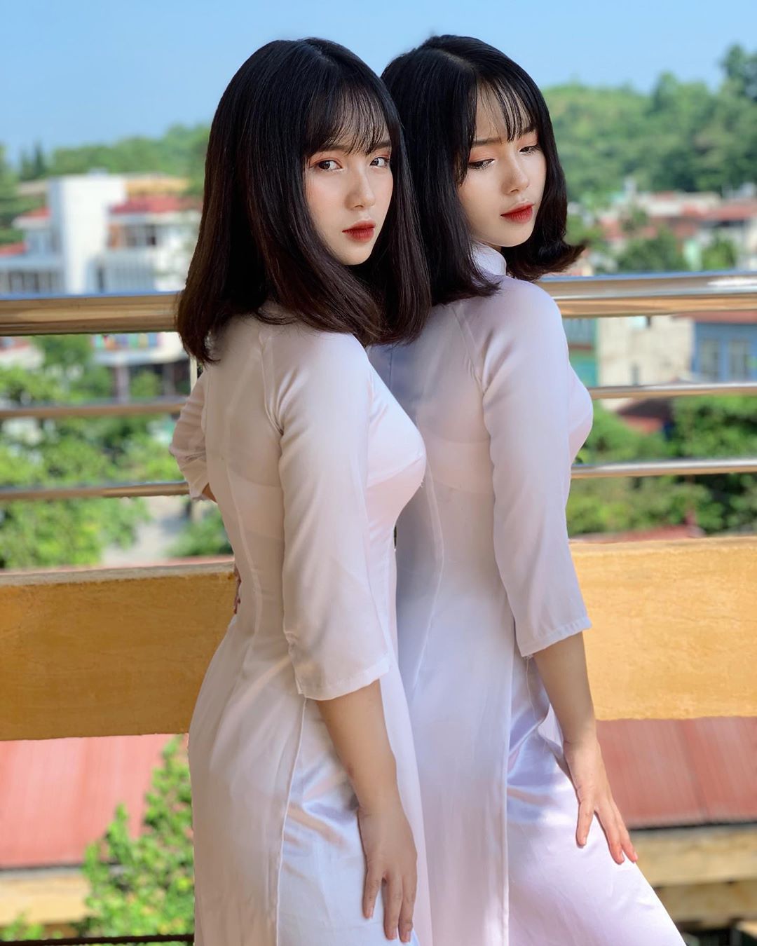 越南爆乳双胞胎，青春少女性感十足！